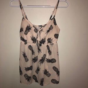 Candies Pineapple Blush Cami Top Medium
